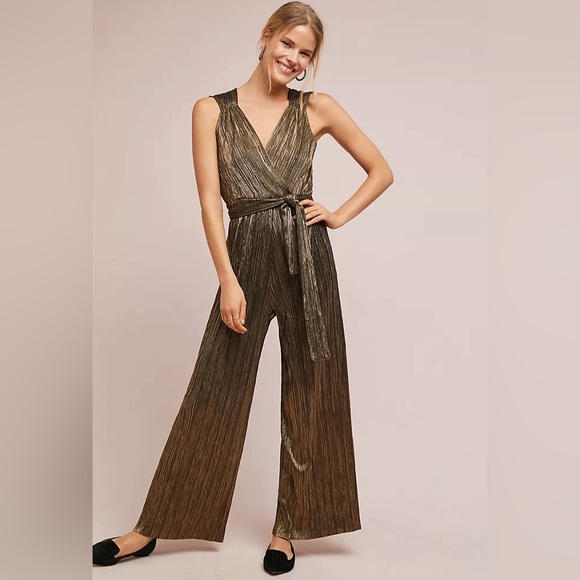Anthropologie Pants - Anthropologie by Vanessa Virginia Pont Neuf Jumpsuit, Size M